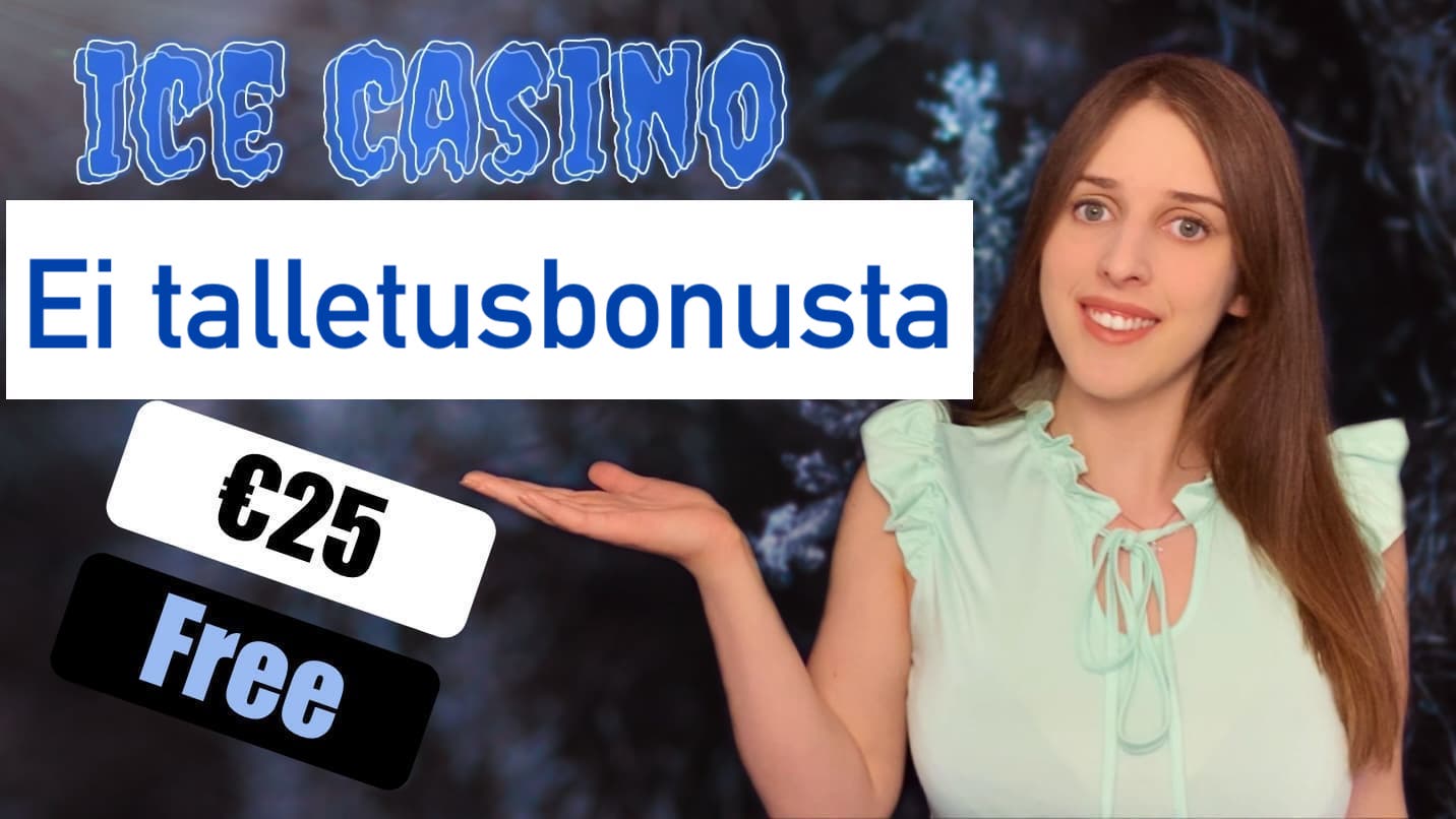 Ice Casino €25 ei talletus bonus