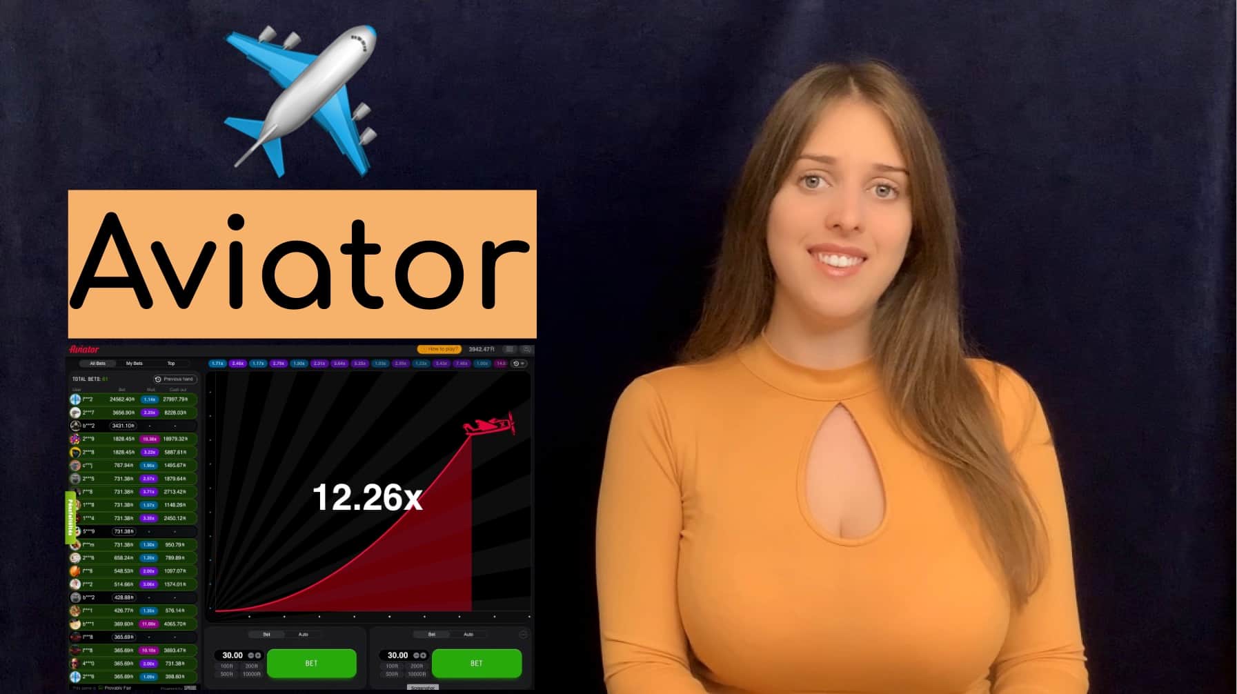 How to play the Aviator game