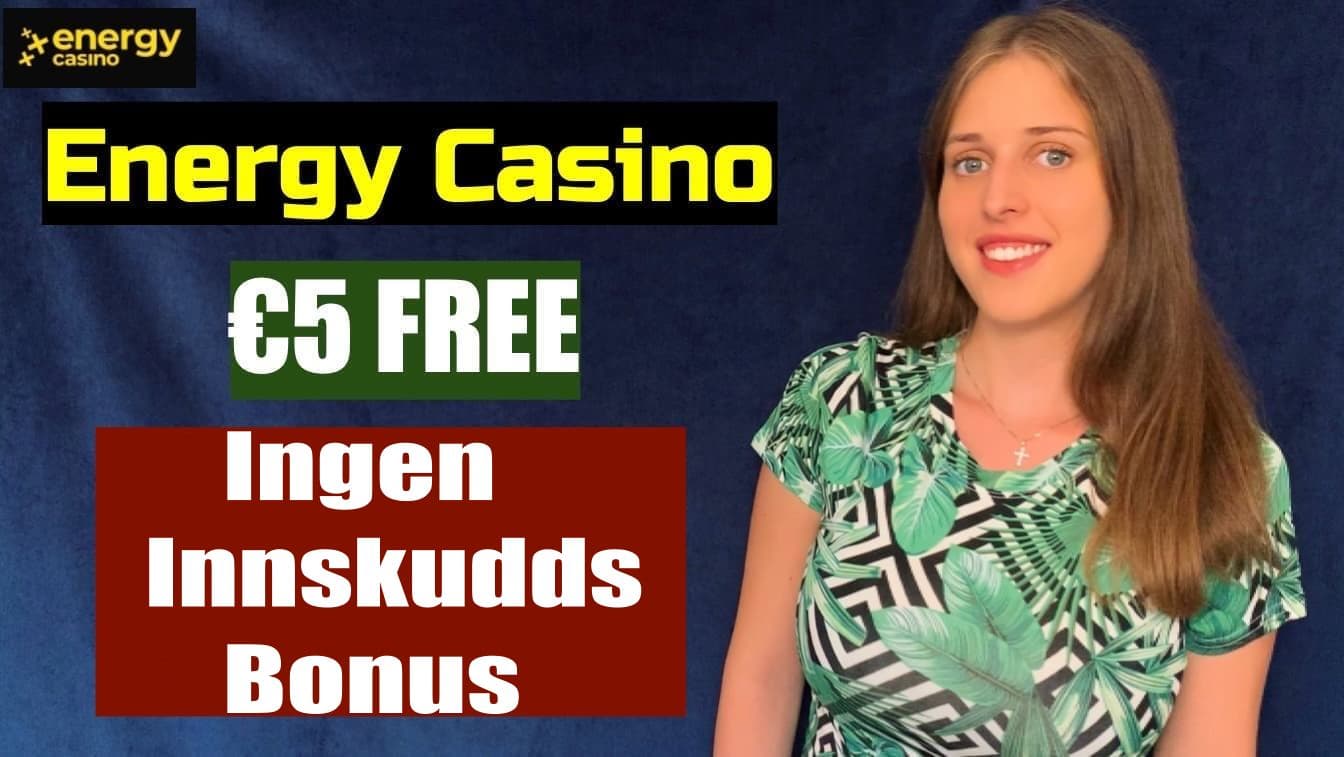 Ingen innskuddsbonus på €5 på Energy Casino