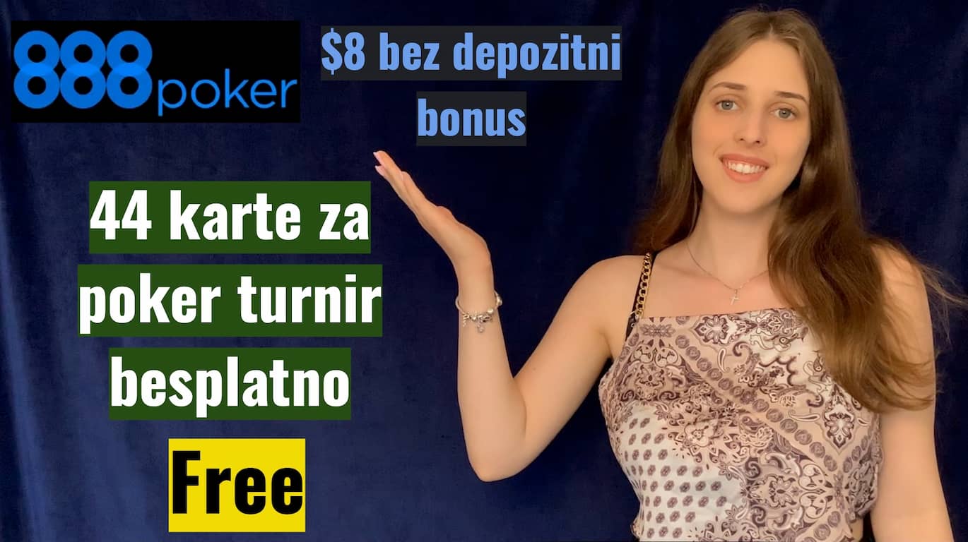 888 Poker bez depozitni bonus
